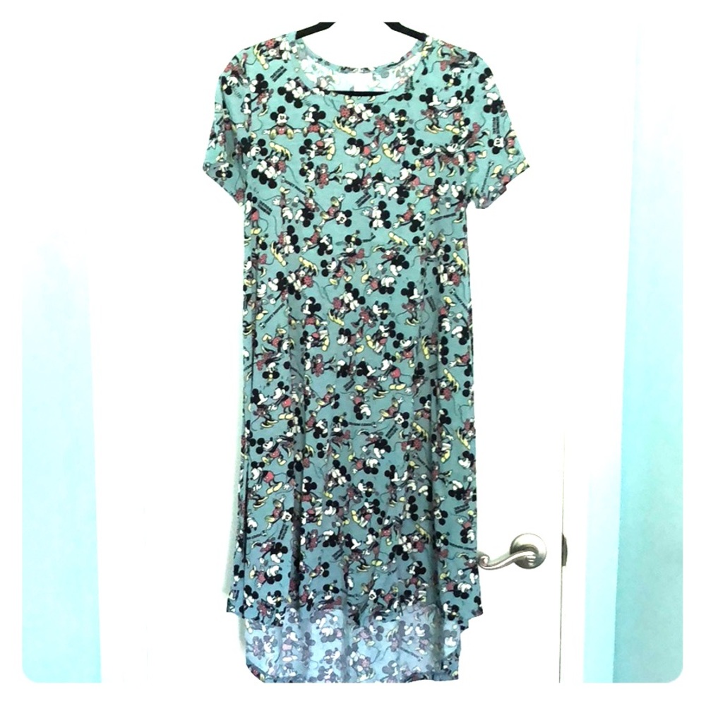 LuLaRoe Disney Mickey & Minnie Small Carly